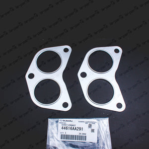 New Genuine Subaru 1990-2021 Front Exhaust Pipe Manifold Gasket 44616AA291 x2