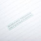 New Genuine OEM Subaru 2004-2005 Impreza WRX STi Fog Cover Decal 91502FE100