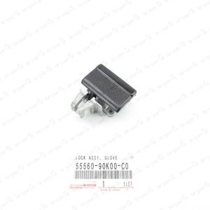 GENUINE TOYOTA LAND CRUISER 70 GLOVE COMPARTMENT DOOR LOCK 55560-90K00-C0 BLACK