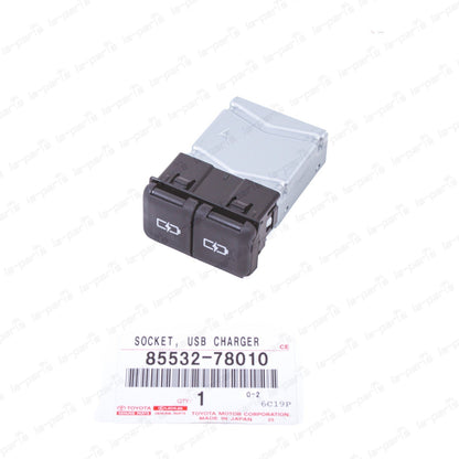 New Genuine OEM Lexus 2020-2025 ES NX UX GX USB-C Charger Socket 85532-78010