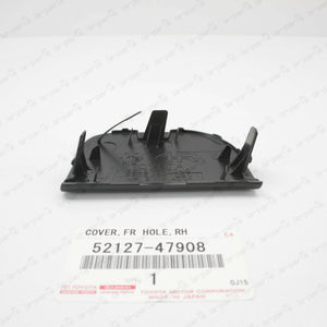 New Genuine for Toyota Prius 12-15 Front Bumper RH Tow Eye Cap 52127-47908