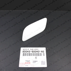New Genuine Lexus 08-13 LX570 White Driver side Headlamp Washer Nozzle Cap