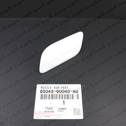 New Genuine Lexus 08-13 LX570 White Driver side Headlamp Washer Nozzle Cap
