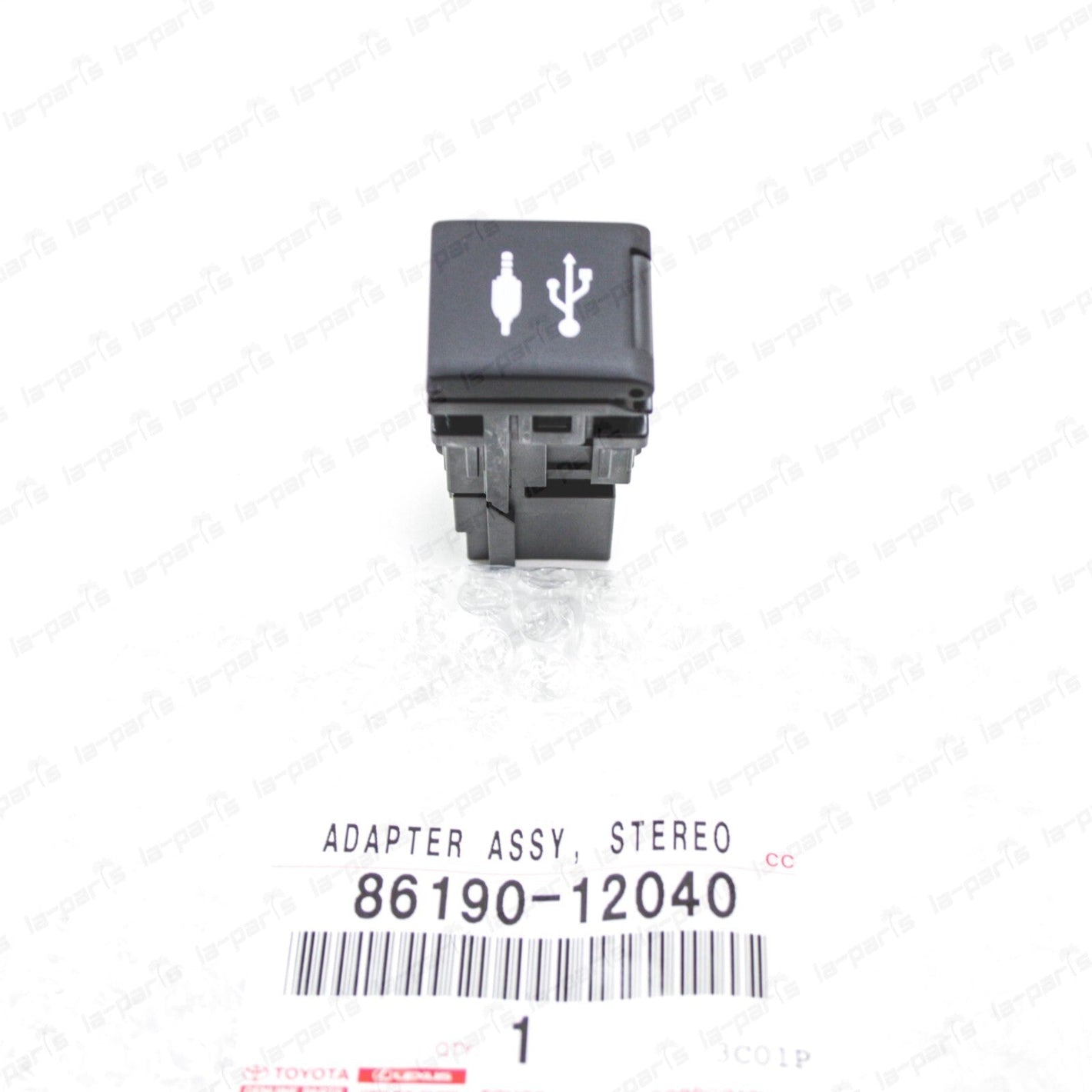 New Genuine OEM Toyota 18-22 Prius Rav4 Sienna Auxiliary Jack 86190-12040