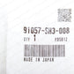 Genuine OEM Honda Acura Intermediate CV Axle Half Shaft Bearing 91057-SH3-008