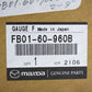 New Genuine OEM Mazda 1986-1988 RX-7 Fuel Level Sending Unit FB01-60-960B