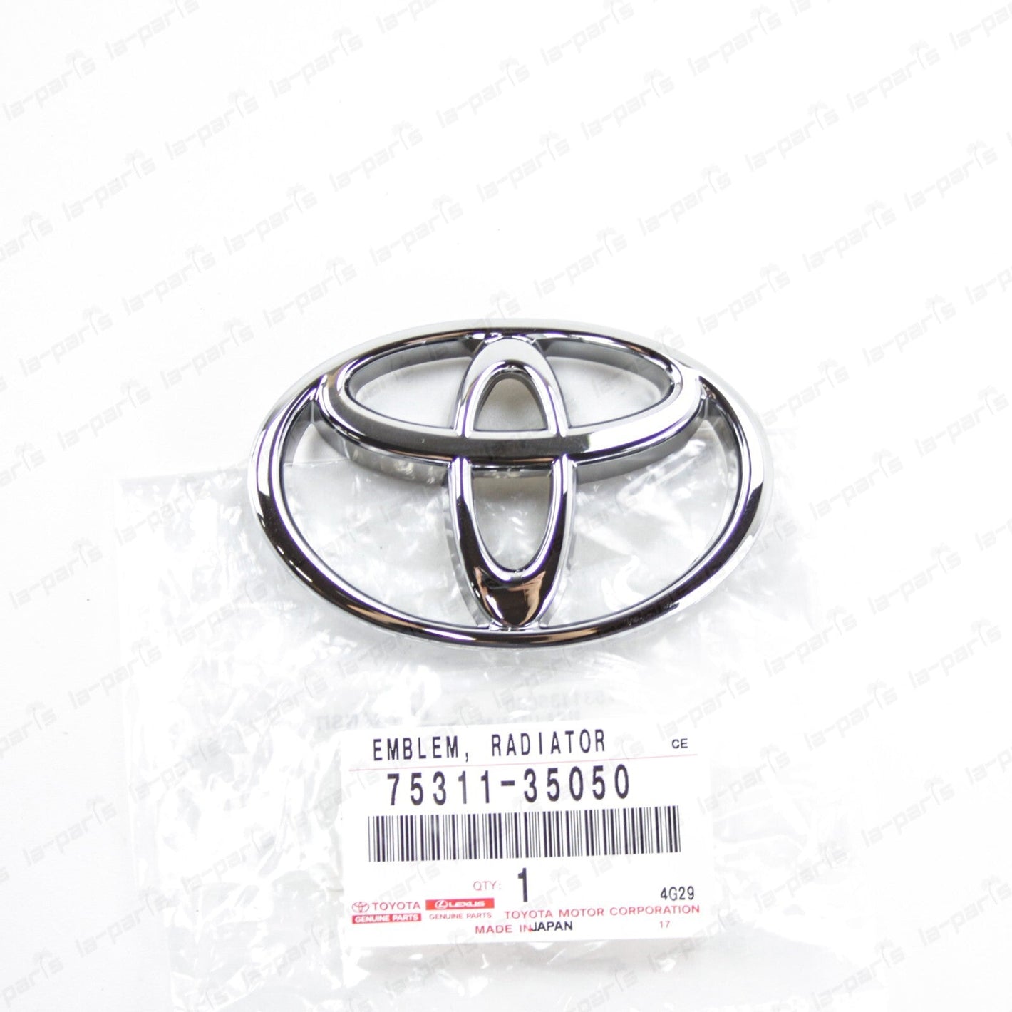 Genuine Toyota 92-95 4Runner Pickup 2WD Front Radiator Grille Emblem 75311-35050