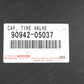 GENUINE TOYOTA  LEXUS ALUMINUM TIRE VALVE STEM CAP SET OF 4  90942-05037