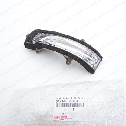 New Genuine OEM Toyota 12-21 Land Cruiser Driver Mirror Turn Signal 81740-60090