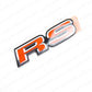 New Genuine OEM JDM Honda 2014 FiT RS Red Emblem 75731-T5B-003