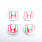 New Genuine JDM OEM Honda Integra Type R Civic SILVER Wheel Center Cap SET of 4