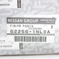 New Genuine Nissan Infiniti G37  Front Bumper Right Fog Light Trim  62256-1NL0A