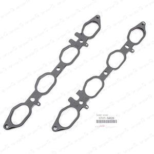 Genuine Toyota Land Cruiser LX470 SC430 LS430 Intake Manifold Gasket Set of 2