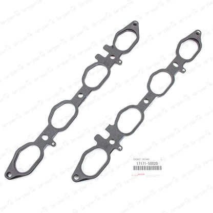 Genuine Toyota Land Cruiser LX470 SC430 LS430 Intake Manifold Gasket Set of 2