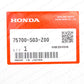 100% GENUINE JDM AUTHENTIC OEM HONDA CIVIC EK9 Type-R Emblem Front + Rear Set