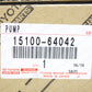 New Genuine OEM Toyota Oil Pump Assy 15100-64042