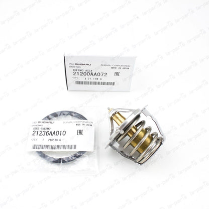 GENUINE SUBARU THERMOSTAT & GASKET OUTBACK FORESTER IMPREZA WRX STI 21200AA072