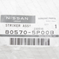 New Genuine Nissan Infiniti G20 Q45 QX4 Door Lock Striker Plate Assy 80570-5P00B