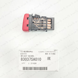 GENUINE SUBARU JDM 2003-2007 FORESTER STI SG5 SG9 SG9L RED HAZARD SWITCH BUTTON