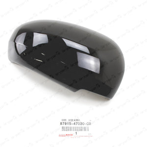 New Genuine OEM Toyota 10-15 Prius Prius V Passenger Side Mirror Cover Black 202