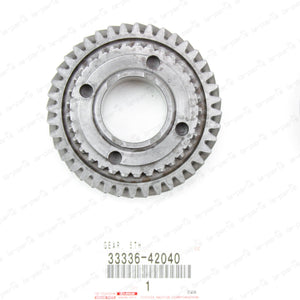 NEW GENUINE TOYOTA RAV4 MANUAL 5TH GEAR REPAIR KIT 40 TEETH 3PC KIT 33336-42040