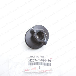 New Genuine OEM Toyota 2007-2014 FJ Cruiser Dark Gray Cargo Tie Down Hook