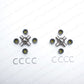 New Genuine OEM Toyota Lexus Spider Kit Universal Joint 04371-60070 Qty:2