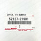 NEW GENUINE  SCION tC  05-10  FRONT BUMPER ROUND TOW  HOLE COVER 52127-21901
