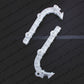 New Genuine OEM Mitsubishi 07-09 Outlander Front LH+RH Bumper Brackets SET of 2