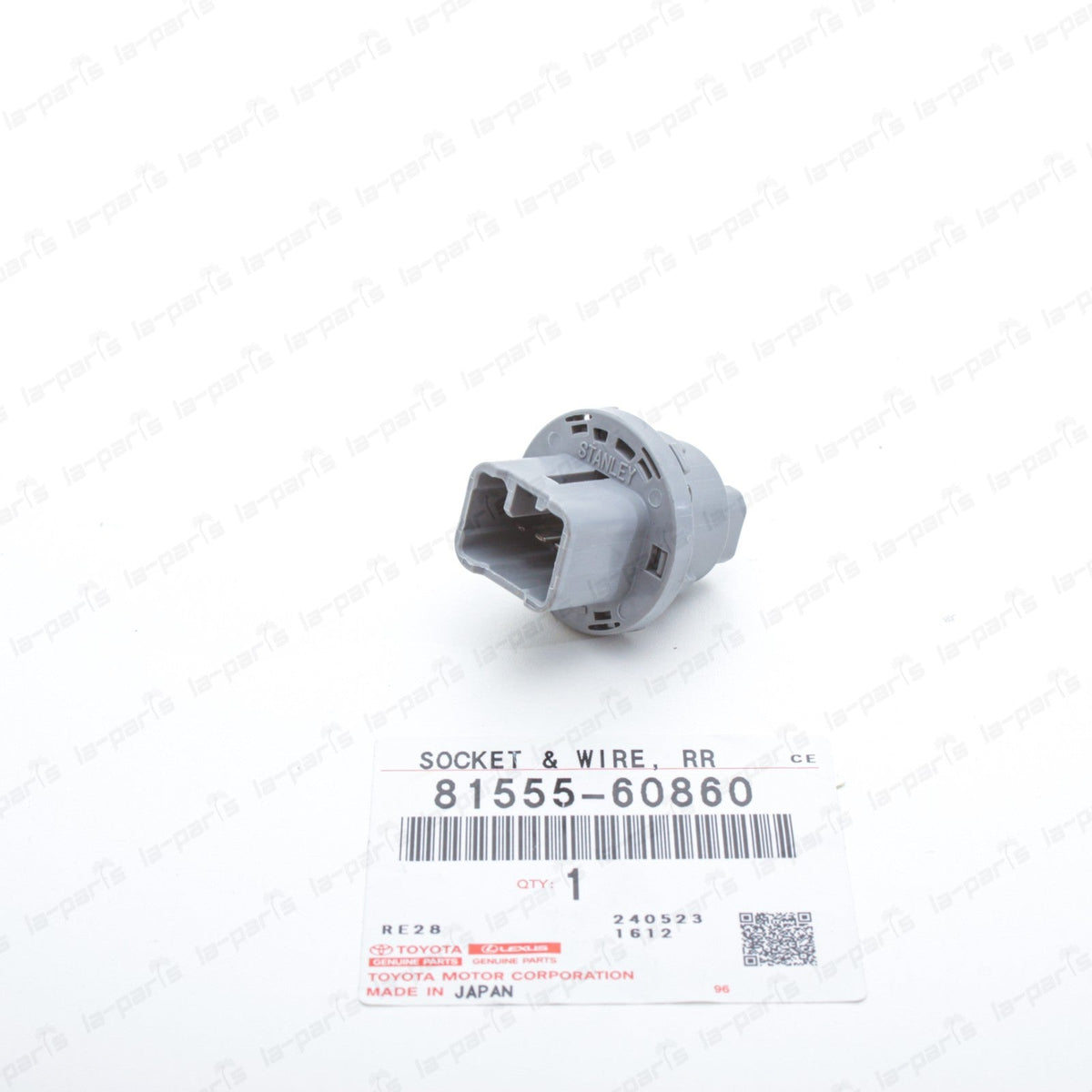 New Genuine OEM Toyota Lexus 2003-2009 GX470 Rear Turn Signal Socket 81555-60860