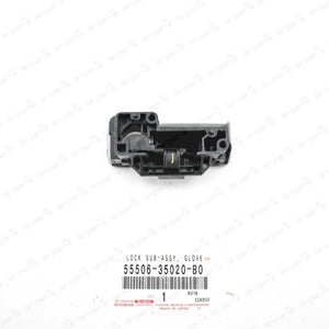 New Genuine OEM Toyota 03-09 4Runner Stone Color Glove Box Lock 55506-35020-B0