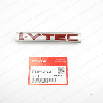 GENUINE HONDA CIVIC TYPE-R  JDM FD2 K20A INTAKE MANIFOLD I-VTEC EMBLEM BADGE