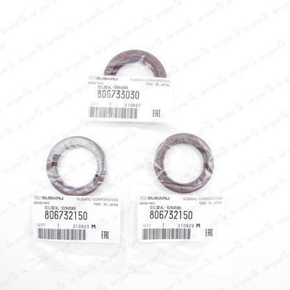 New Genuine Subaru Legacy Forester Baja Outback  Crank+Cam Oil Seal Kit