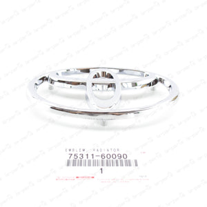 New Genuine Toyota 95-02 Land Cruiser FJ80 FZJ80 J100 Front Emblem Badge