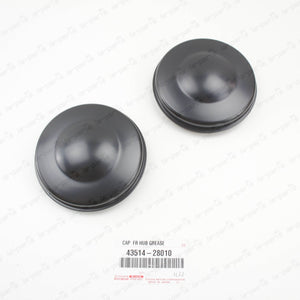 NEW GENUINE TOYOTA LEXUS TACOMA 4RUNNER GX460 FRONT HUB GREASE CAP  SET OF 2