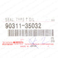 New Genuine Toyota 1982-2014 Axle Output Shaft Seal Rear 90311-35032