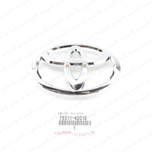 NEW GENUINE TOYOTA 2006-2009 RAV4 FRONT RADIATOR GRILLE EMBLEM 75311-42010