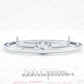New Genuine Toyota 95-02 Land Cruiser FJ80 FZJ80 J100 Front Emblem Badge
