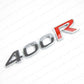 New Genuine Nissan JDM 400R Infiniti Q50 Q60 Trunk Badge Redsport Emblem
