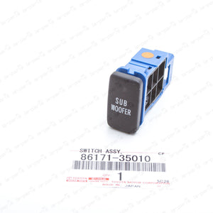 New Genuine OEM Toyota 07-11 Fj Cruiser Sub Woofer Speaker Switch 86171-35010