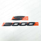 GENUINE HONDA 00-09 S2000 CR AP1 AP2 SIDE FENDER BLACK EMBLEMS BOTH SIDES