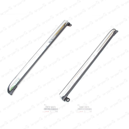 GENUINE LEXUS GX470 03-09 TOYOTA LC PRADO 120 REAR QUARTER BELT MOULDINGS PAIR