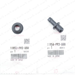 GENUINE HONDA ACURA PCV BREATHER CHAMBER JOINT VALVE + GROMMET SET OF 2PCS