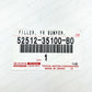 NEW GENUINE TOYOTA FJ CRUISER 07-14 SILVER FRONT RH BUMPER FILLER 52512-35100-B0