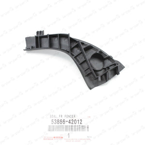 Genuine OEM Toyota 06-12 RAV4 Right Front Fender To Cowl Side Seal 53866-42012
