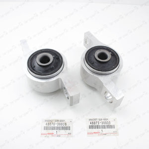 NEW GENUINE LEXUS FRONT LOWER CONTROL ARM BUSHINGS 48075-30030 48076-30030