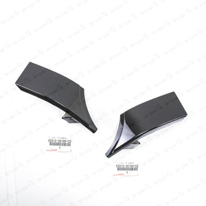New Genuine OEM Toyota FJ Cruiser 2007-2014 Black Front Bumper Filler PAIR
