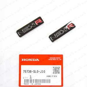 New Genuine OEM Honda Acura NSX-R NA1 Side Emblem 75736-SL0-J10 Pair