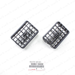 New Genuine 1996-2002 4Runner Center Dash Air Vent 55063-35030 Set Of 2