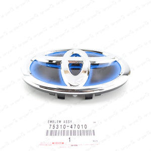 NEW GENUINE TOYOTA  HYBRID FRONT RADIATOR GRILLE EMBLEM BADGE 75310-47010